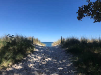 Blick auf die Ostsee