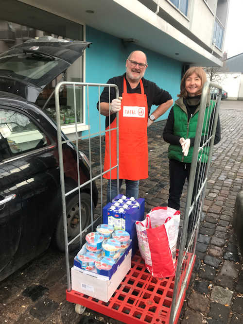 Spendenübergabe an die Wormser Tafel